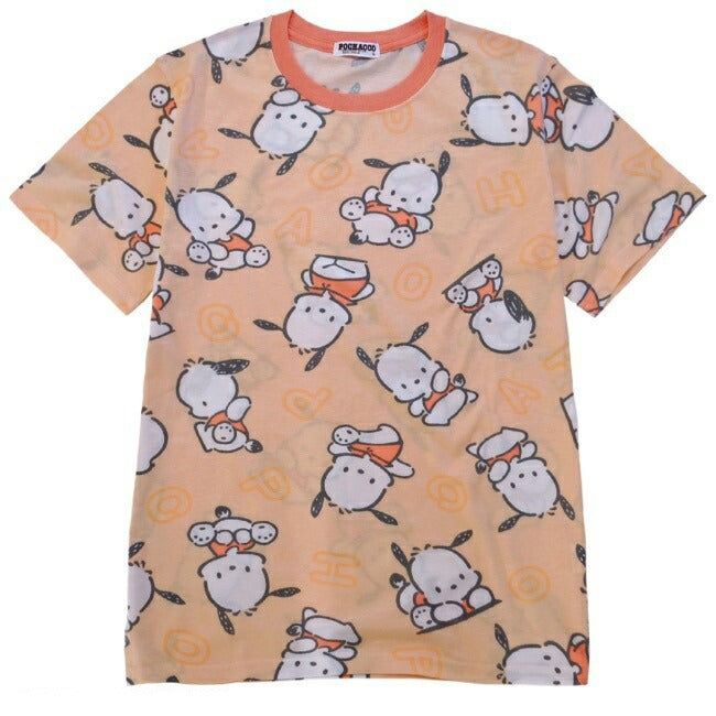 ポチャッコ プリント Tシャツ 半袖 サンリオ キャラクターズ pc1132-17