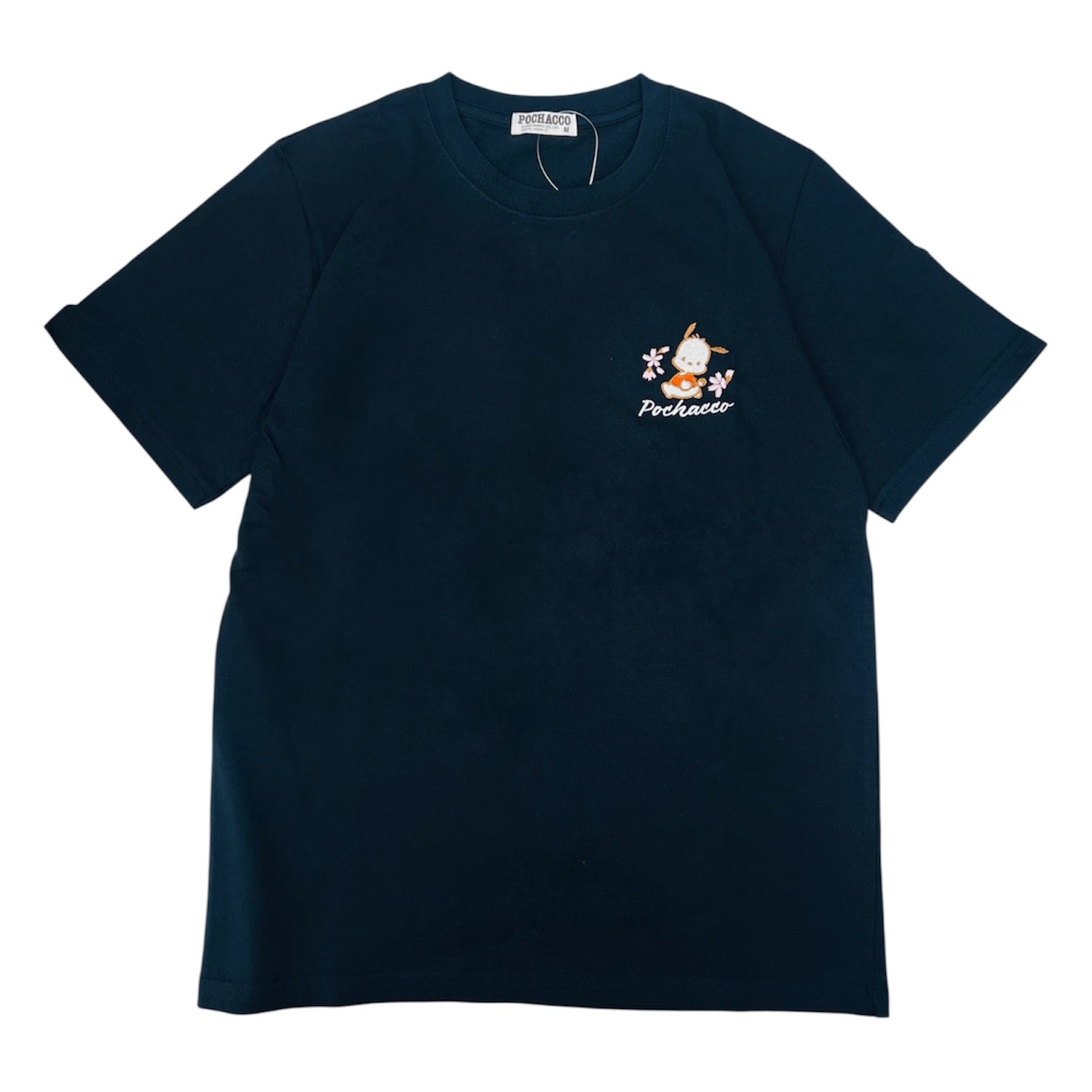 ポチャッコ 和柄 半袖 Ｔシャツ 刺繍 バックプリント 天竺 メンズ レディース サンリオ キャラクターズ sanrio pc1162-71