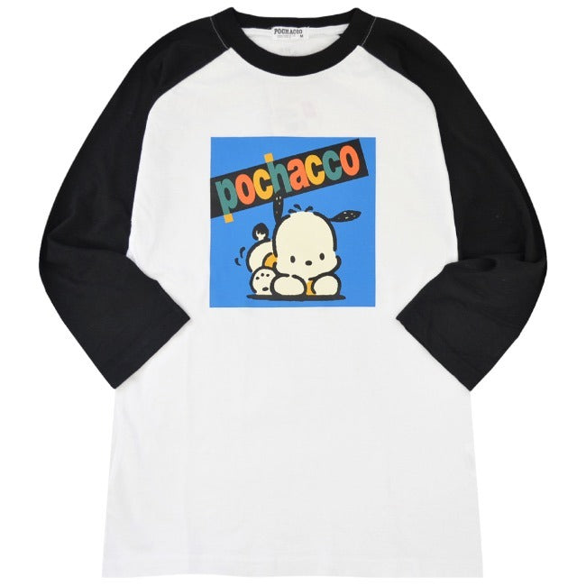 ポチャッコ Tシャツ 長袖 ロンT 七分袖 サンリオ キャラクターズ プリント ラグラン メンズ レディース pc1243-25