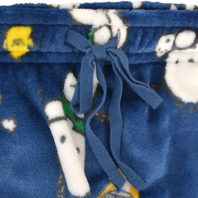 ポチャッコ トレーナー スウェット パンツ フリース 総柄 セットアップ ルームウェア 部屋着 パジャマ サンリオ キャラクターズ pc1644-101