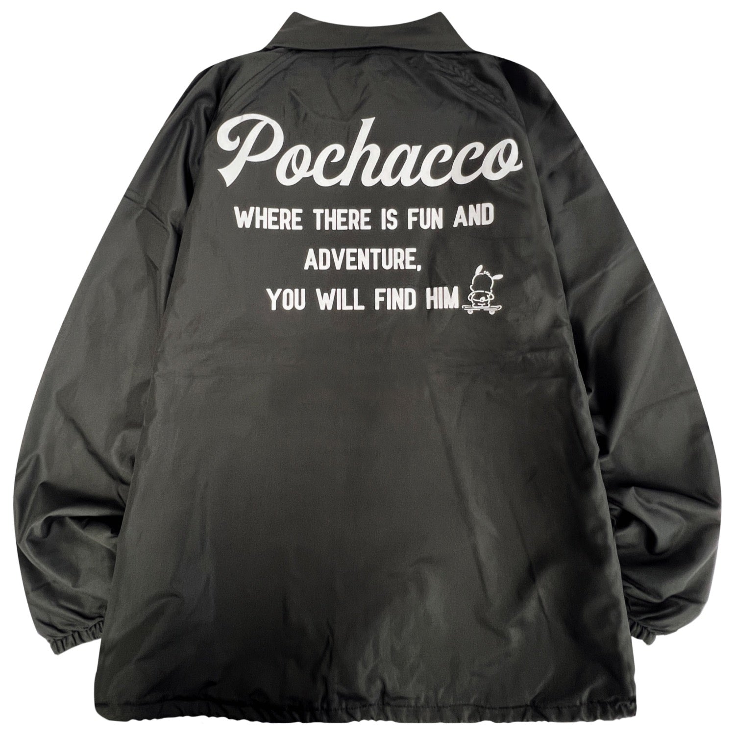 ポチャッコ コーチジャケット アウター 長袖 プリント サンリオ キャラクターズ pc1853-26