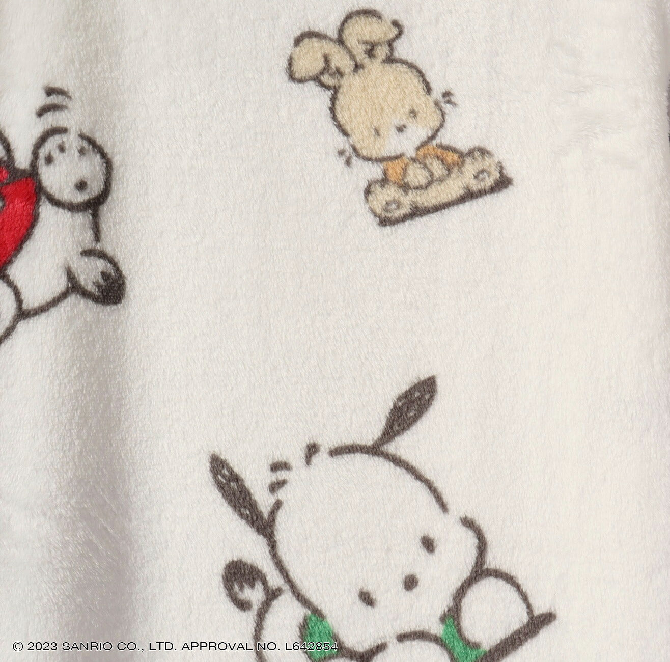 ポチャッコ  ワンピース 長袖 プリント 部屋着 サンリオ キャラクターズ pc2724-774