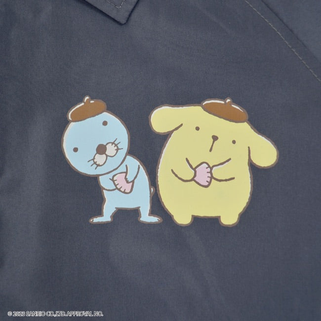 ポムポムプリン ぼのぼの アウター コーチジャケット 長袖 サンリオ キャラクターズ pp1883-114