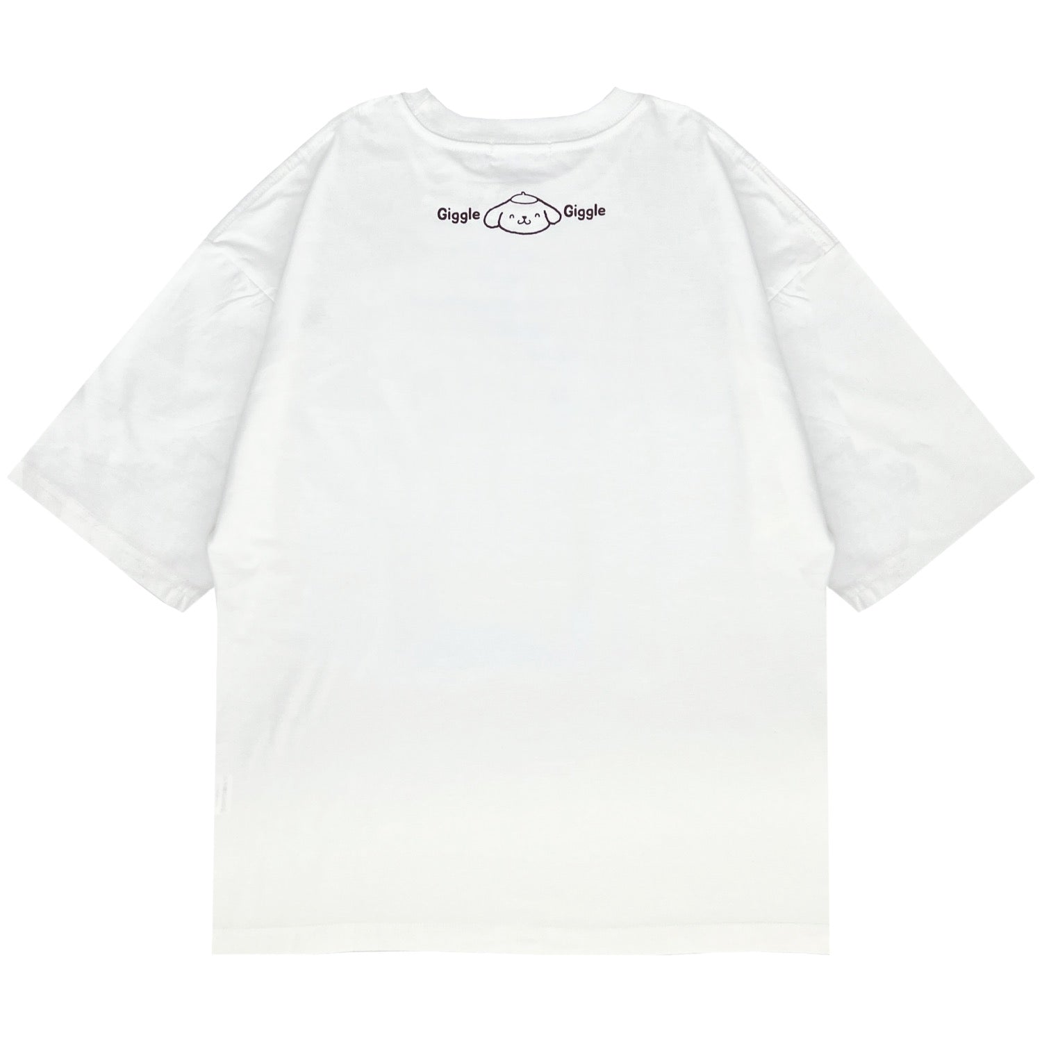 ポムポムプリン レディース 半袖 Tシャツ カットソー 刺繍 ゆるシルエット 春夏 ゆったり pp2162-77