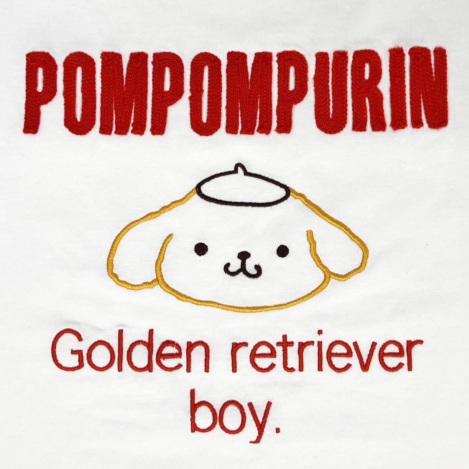 ポムポムプリン レディース 半袖 Tシャツ カットソー 刺繍 ゆるシルエット 春夏 ゆったり pp2162-77