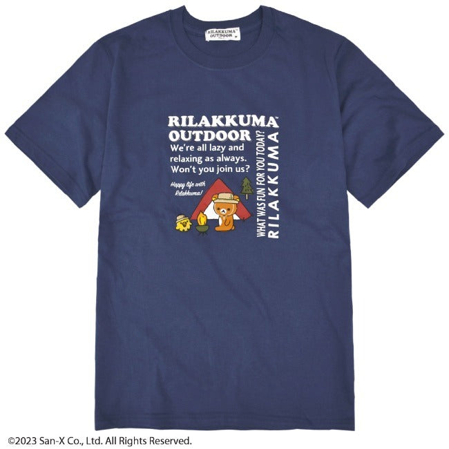 リラックマ サンエックス Tシャツ 半袖 プリント トップス アウトドア San-X rk1132-298