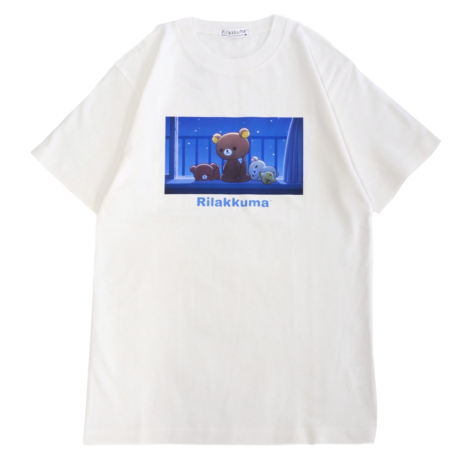 リラックマ コリラックマ 夜空 半袖 プリント Tシャツ 春夏 カットソー キャラクター rk1152-445