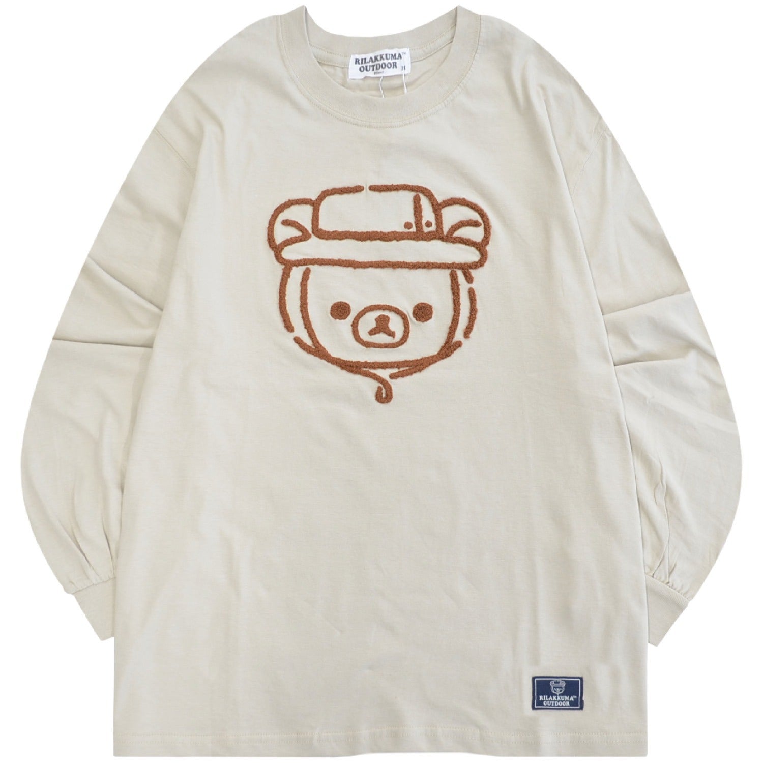 リラックマ アウトドア バルーン袖 Tシャツ 長袖 ビッグシルエット サンエックス San-X rk1233-546