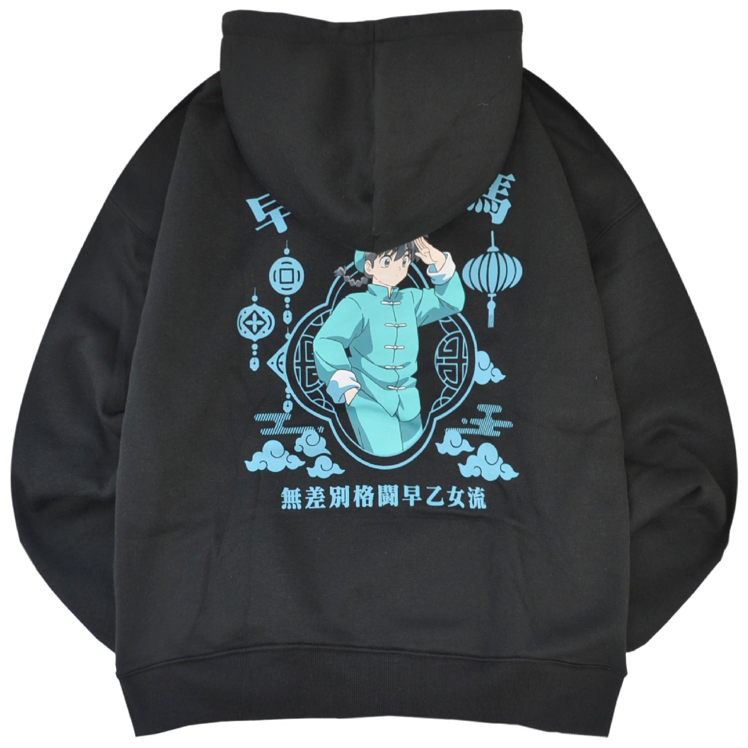らんま1/2 フード プルパーカー トップス 長袖 裏起毛 プリント アニメ マンガ RANMA1/2 rm1354-00