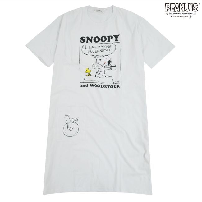 スヌーピー BIG Tシャツ PEANUT ポケット付き プリント ルーシー M L LL s1112-246sp