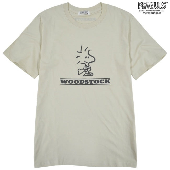 チャーリーブラウン ウッドストック Tシャツ トップス 半袖 ハワイアン SNOOPY PEANUTS s1132-163sp