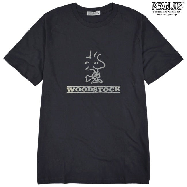 チャーリーブラウン ウッドストック Tシャツ トップス 半袖 ハワイアン SNOOPY PEANUTS s1132-163sp