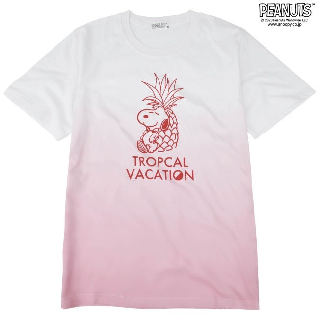 スヌーピー グラデーション 半袖 Tシャツ 春夏 PEANUTS s1132-168sp