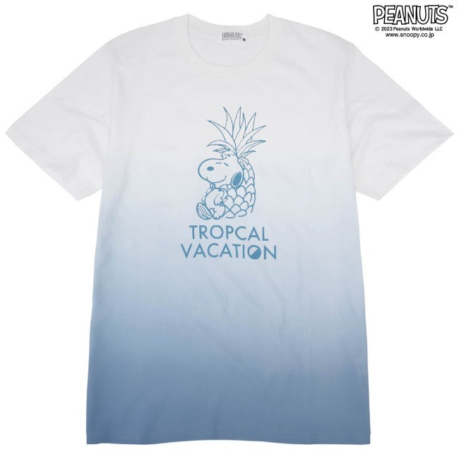 スヌーピー グラデーション 半袖 Tシャツ 春夏 PEANUTS s1132-168sp