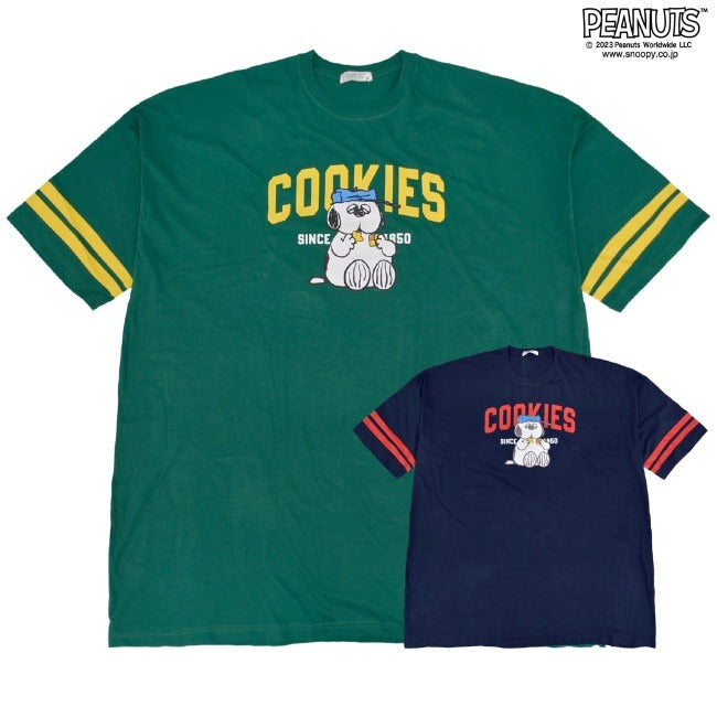 スヌーピー キングビッグ Tシャツ 七分袖 Tシャツ 春夏 PEANUTS s1132-177sp