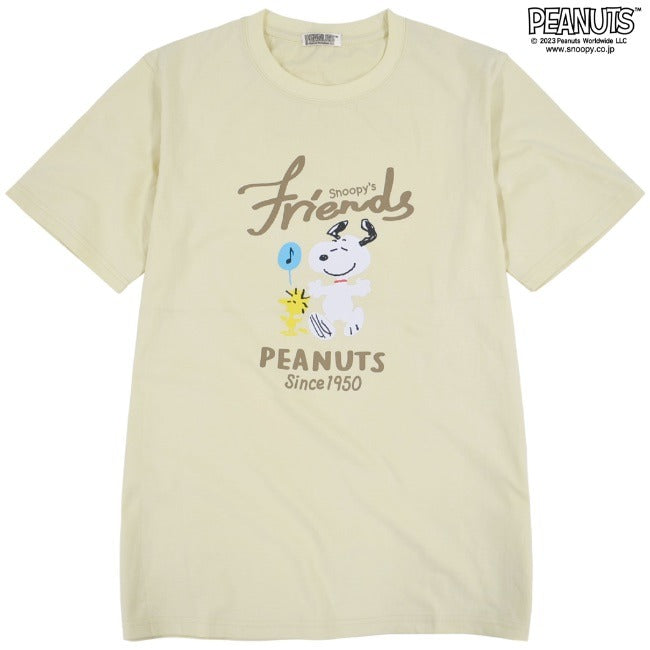 スヌーピー トップス Tシャツ 半袖 オラフ ジョークール チャーリーブラウン ウッドストック SNOOPY PEANUTS s1132-392