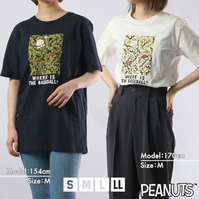 スヌーピー チャーリーブラウン Tシャツ 半袖 プリント SNOOPY PEANUTS s1132-148sp