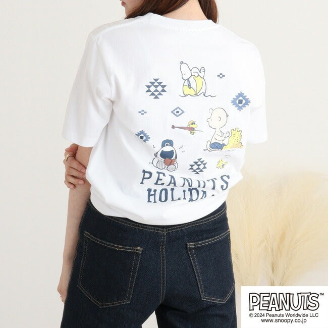 スヌーピー ピーナッツ オラフ トップス 半袖 Tシャツ プリント SNOOPY PEANUTS s1142-132sp