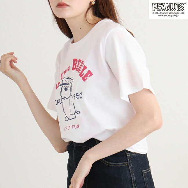 スヌーピー オラフ Tシャツ 半袖 トップス タイダイ プリント SNOOPY PEANUTS s1142-143sp