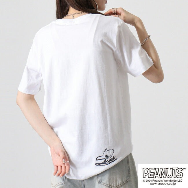 スヌーピー Tシャツ 半袖 トップス オラフ チャーリーブラウン バンド ロック ミュージック プリント SNOOPY PEANUTS s1142-148sp