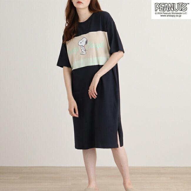 スヌーピー オラフ スーパービッグ Tシャツ ワンピース ビッグ 半袖 SNOOPY PEANUTS s1142-160sp