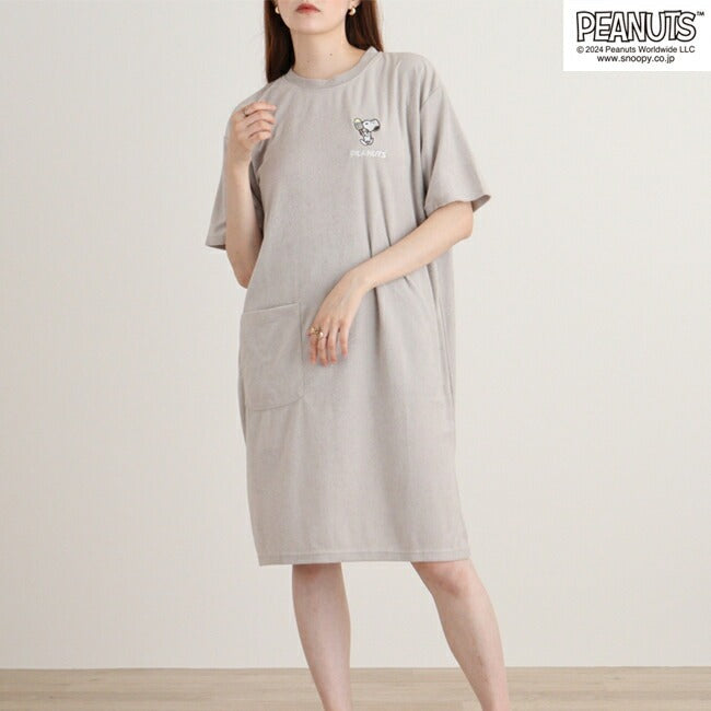 スヌーピー BIG Tシャツ 半袖 パイル ポケット 刺繍 SNOOPY PEANUTS s1142-246sp