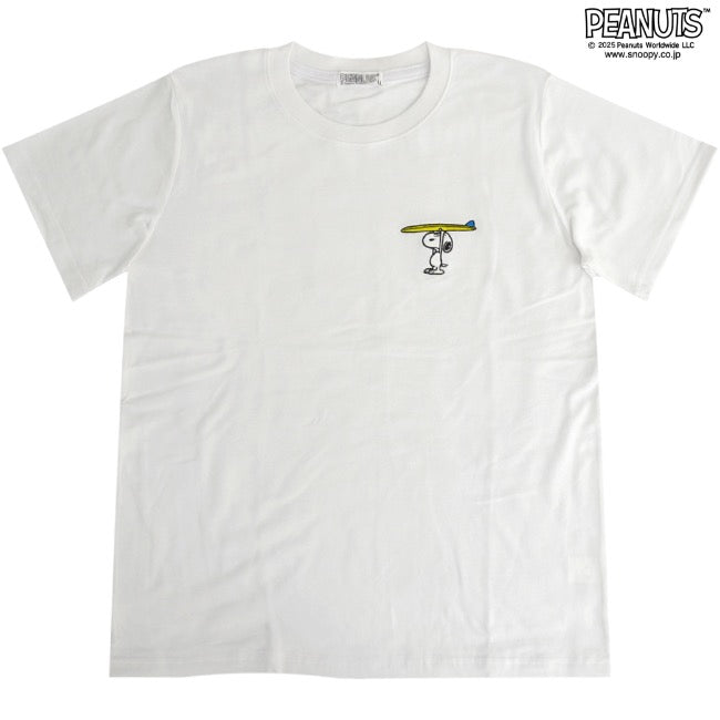 スヌーピー Tシャツ 半袖 刺繍 トップス 夏 SNOOPY PEANUTS s1142-276sp