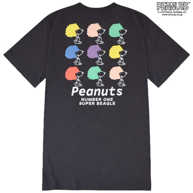 スヌーピー Tシャツ 半袖 トップス バック プリント SNOOPY PEANUTS s1142-413sp
