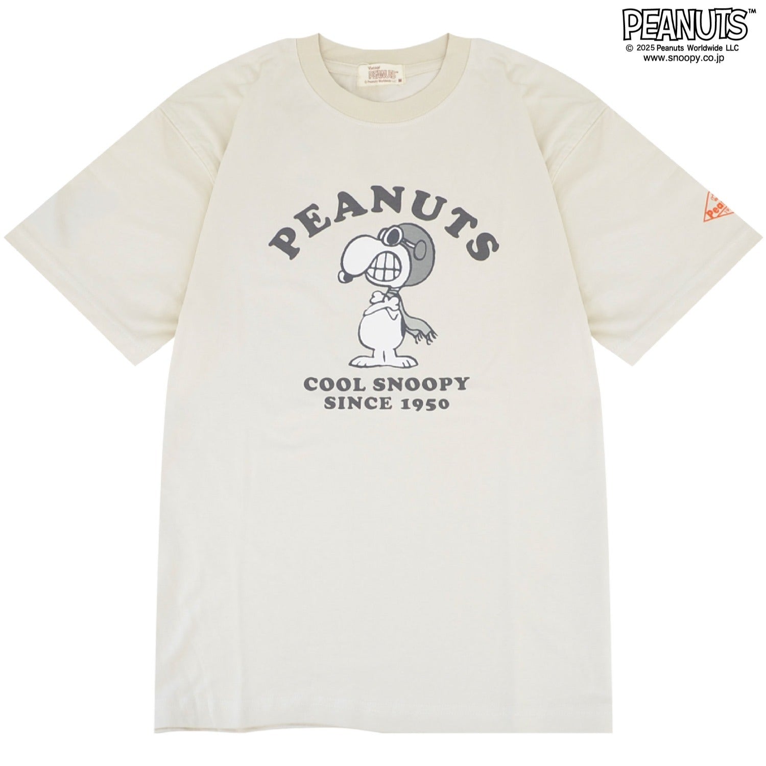 スヌーピー フライングエース Tシャツ 半袖 トップス ピグメントプリント ヴィンテージ SNOOPY JOECOOL PEANUTS s1152-276sp