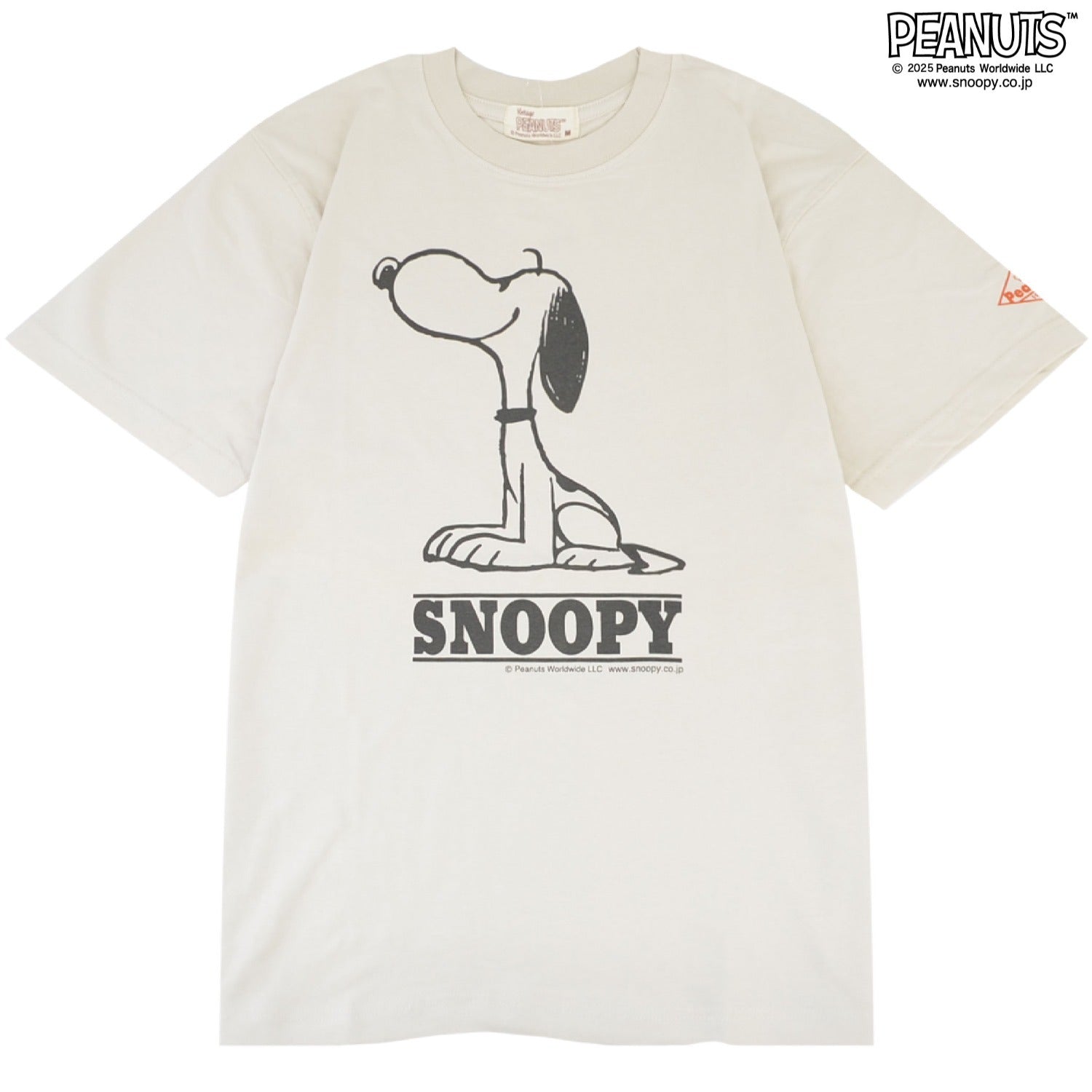 スヌーピー Tシャツ 半袖 トップス ピグメントプリント ヴィンテージ SNOOPY PEANUTS s1152-278sp