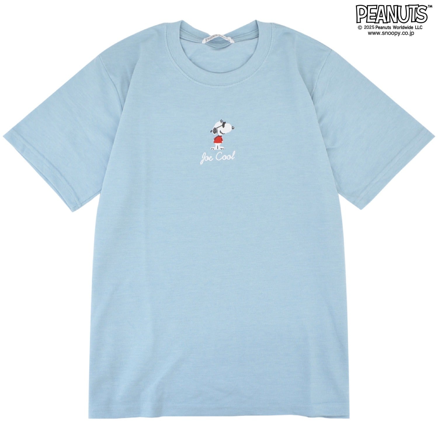 スヌーピー ジョークール 刺繍 鹿の子 半袖 Tシャツ 夏 SNOOPY PEANUTS JOE COOL s1152-285sp
