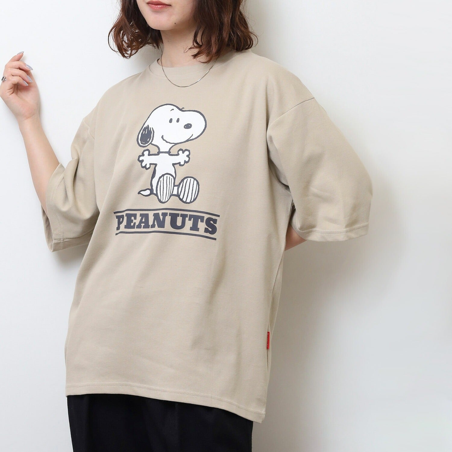 スヌーピー アイス 接触 冷感 半袖 Tシャツ SNOOPY PEANUTS s1152-292sp