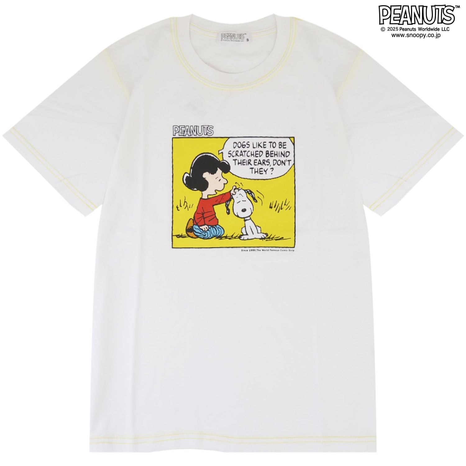 スヌーピー ルーシー 友達 半袖 Tシャツ プリントトップス PEANUTS s1152-373sp