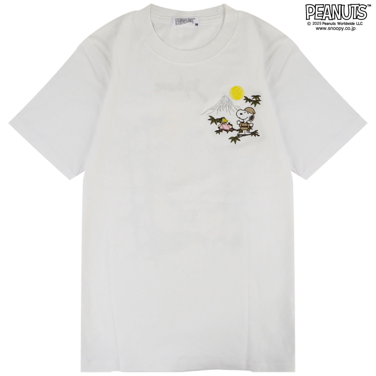スヌーピー 和柄 刺繍 半袖 Tシャツ 春夏 JAPAN SNOOPY PEANUTS s1152-37sp