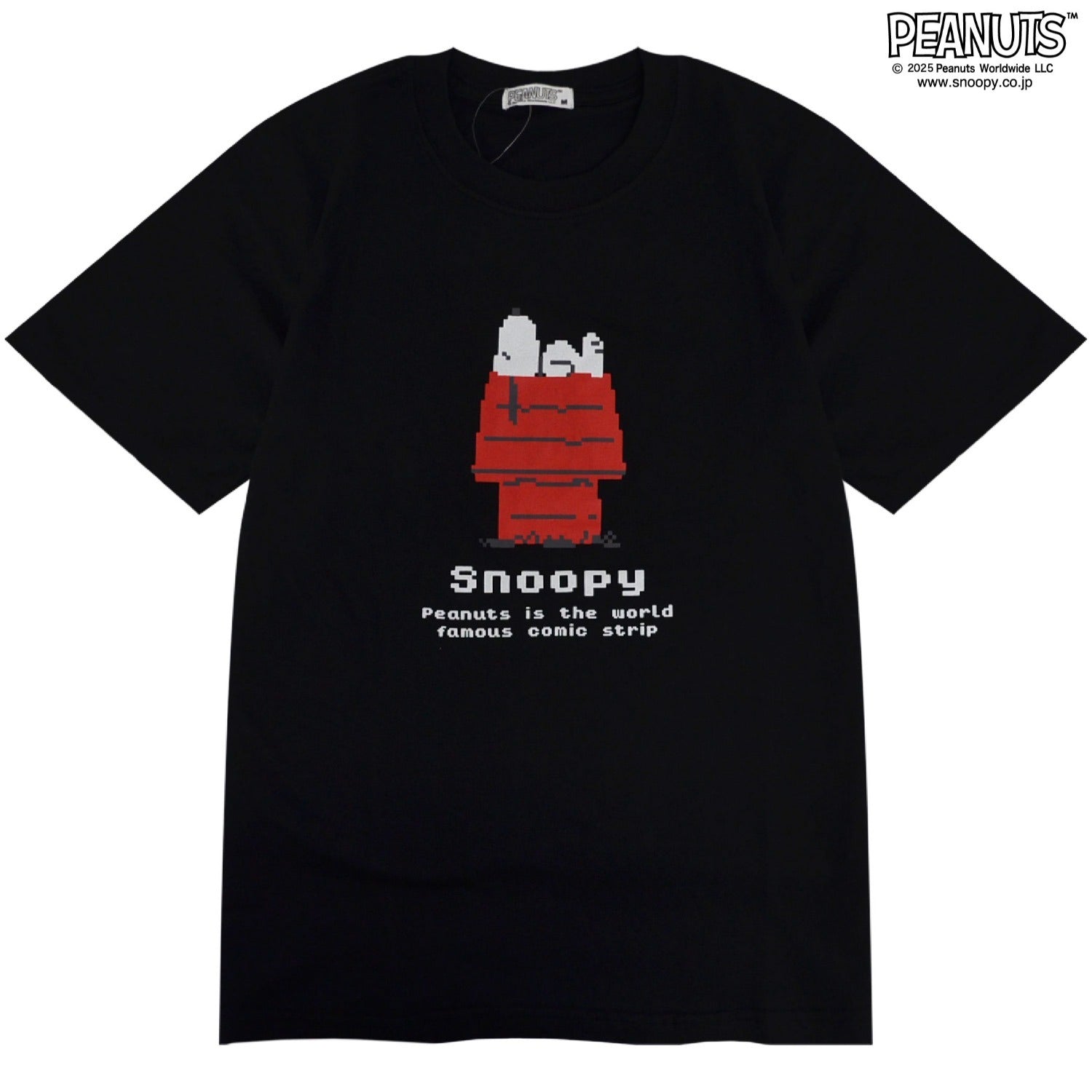 スヌーピー  Tシャツ トップス 半袖 レディース ピクセル SNOOPY PEANUTS s1152-38sp