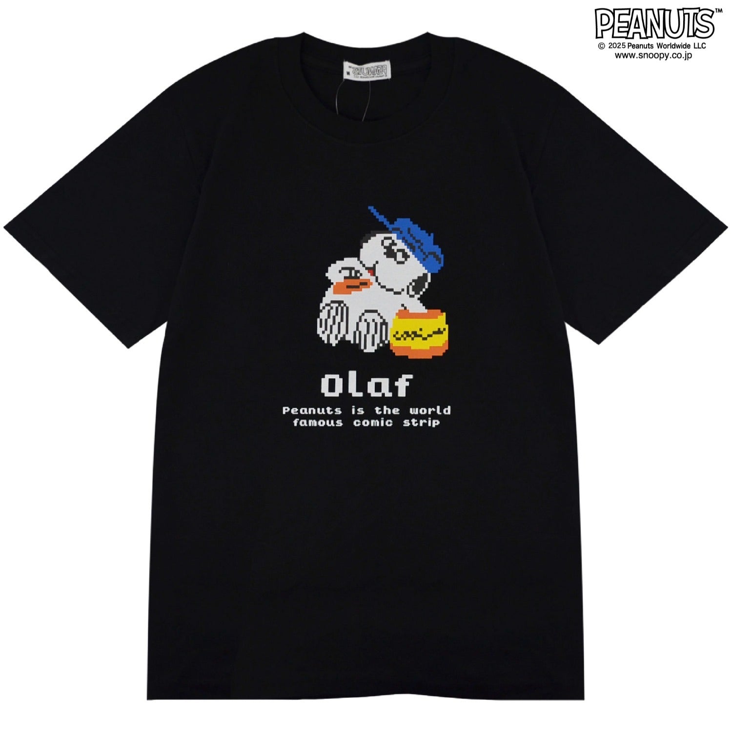 アトリエgg スヌーピーTシャツ PEANUTS tシャツ スヌーピー サガラ刺繍 半袖 Tシャツ レディース