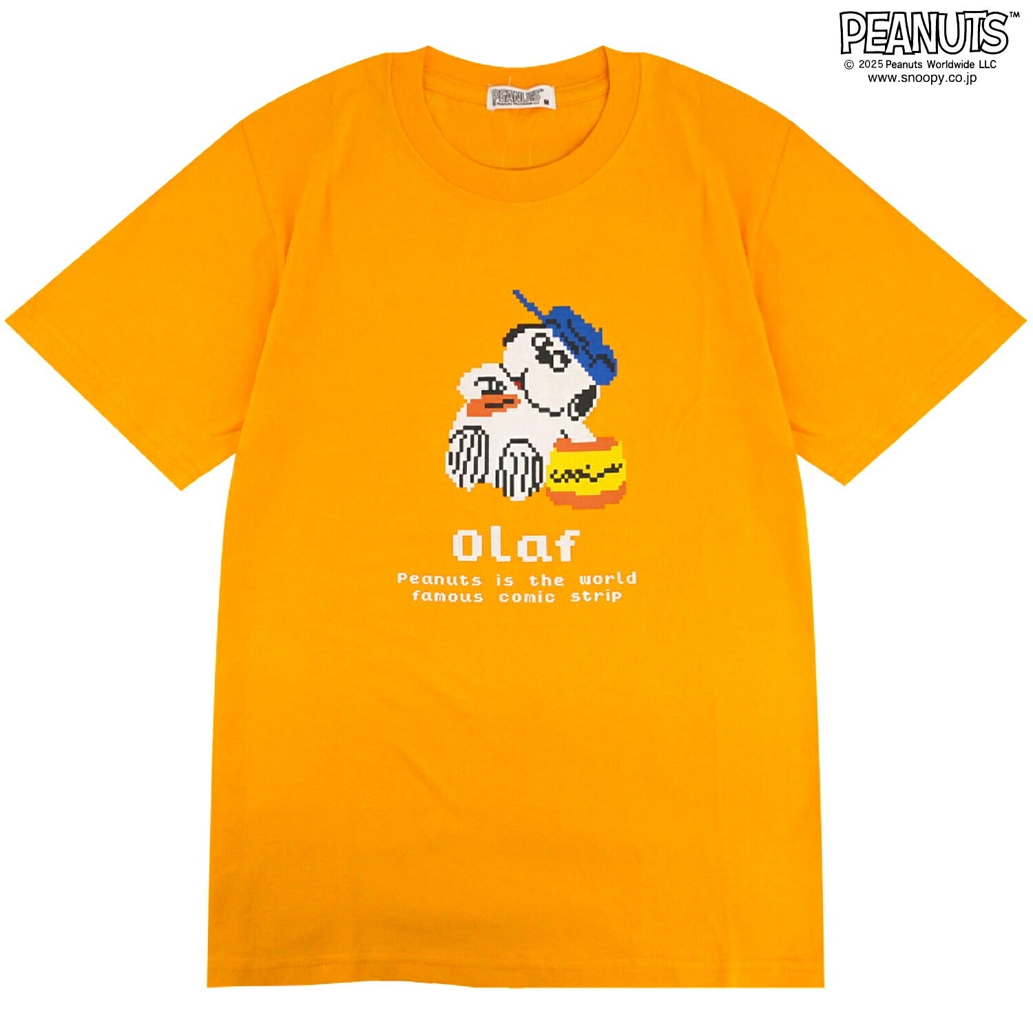 スヌーピー オラフ Tシャツ トップス 半袖 レディース ピクセル SNOOPY