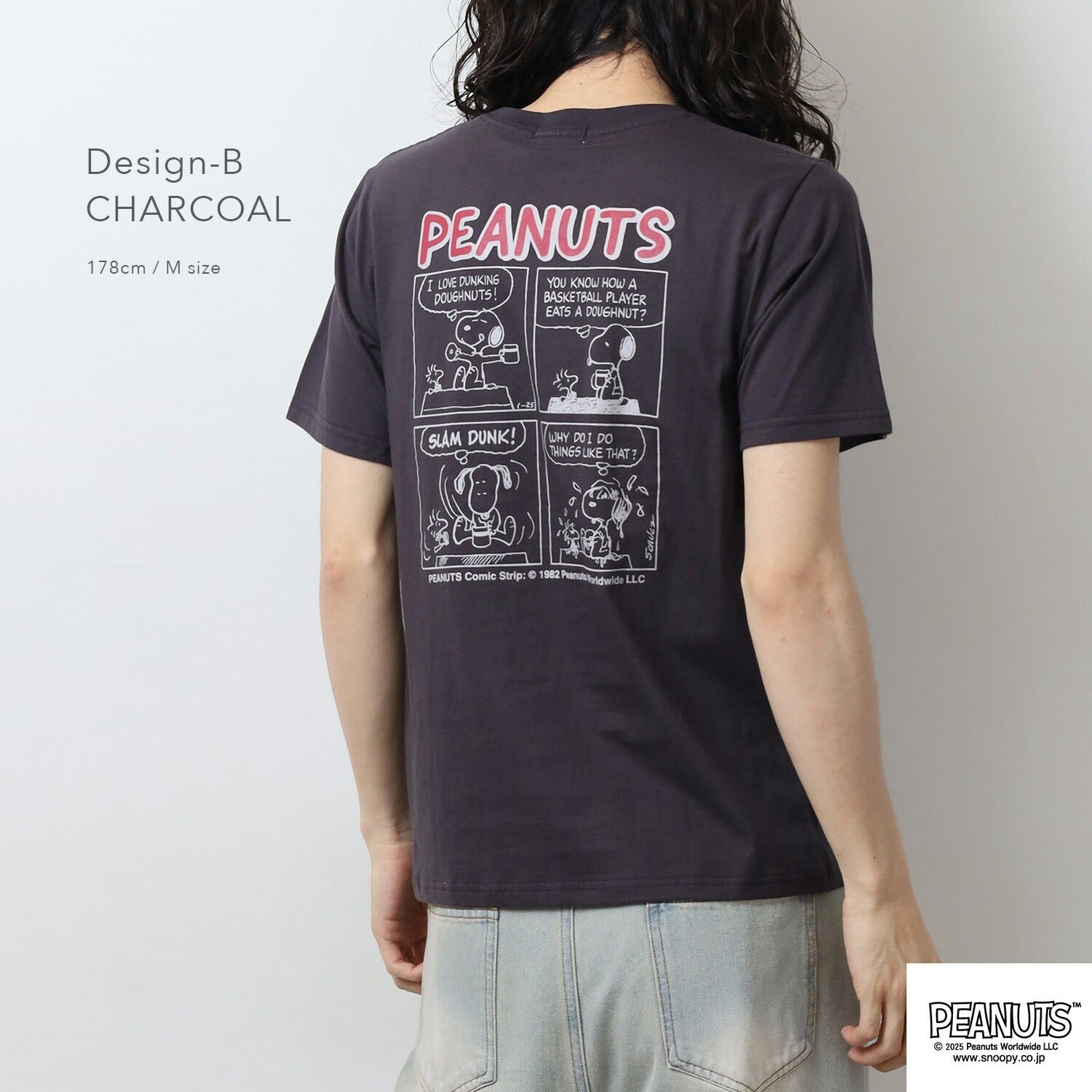 スヌーピー Tシャツ 半袖 コミック柄 SNOOPY PEANUTS s1152-411sp