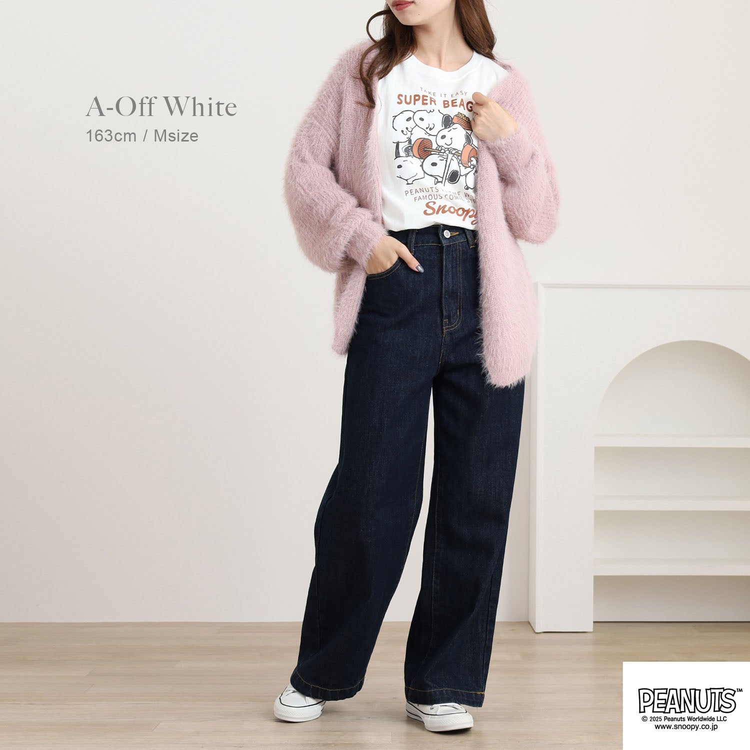 スヌーピー オラフ ウッドストック 半袖 春夏 メンズ レディース 綿 天竺 PEANUTS s1152-416sp