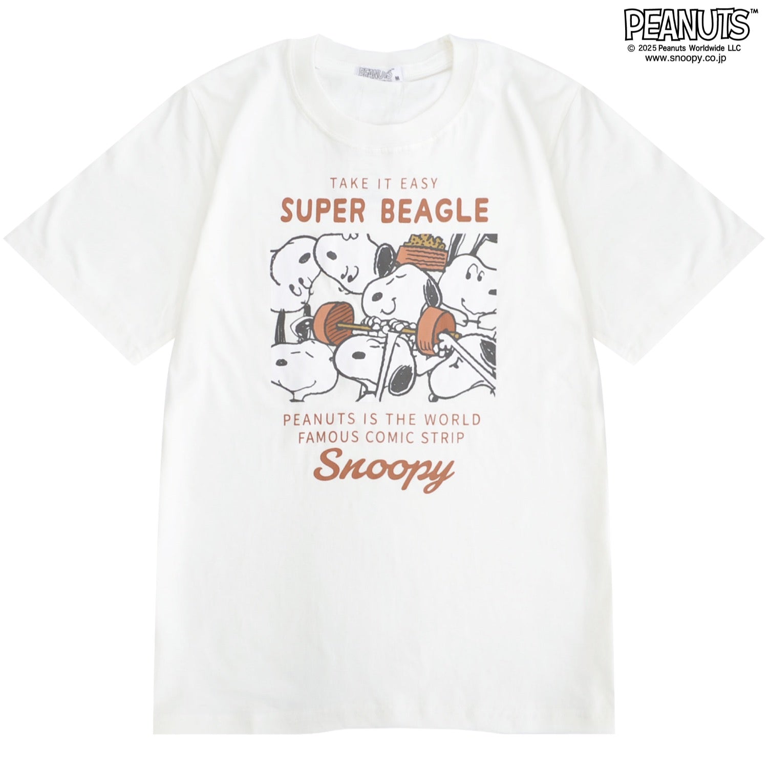 スヌーピー オラフ ウッドストック 半袖 春夏 メンズ レディース 綿 天竺 PEANUTS s1152-416sp