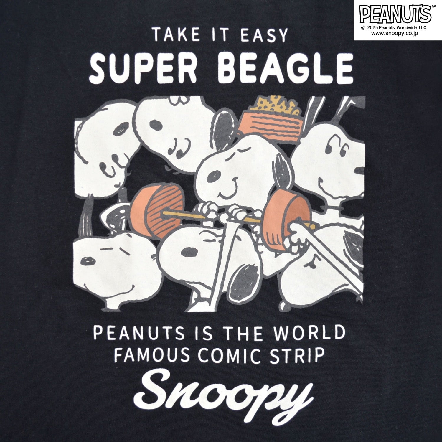 スヌーピー オラフ ウッドストック 半袖 春夏 メンズ レディース 綿 天竺 PEANUTS s1152-416sp