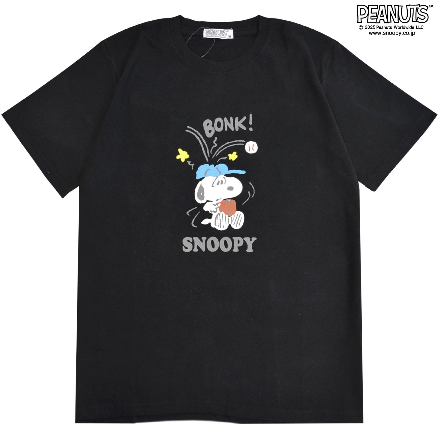 スヌーピー 野球柄 テニス柄 プリント 半袖Tシャツ トップス SNOOPY PEANUTS s1152-417sp