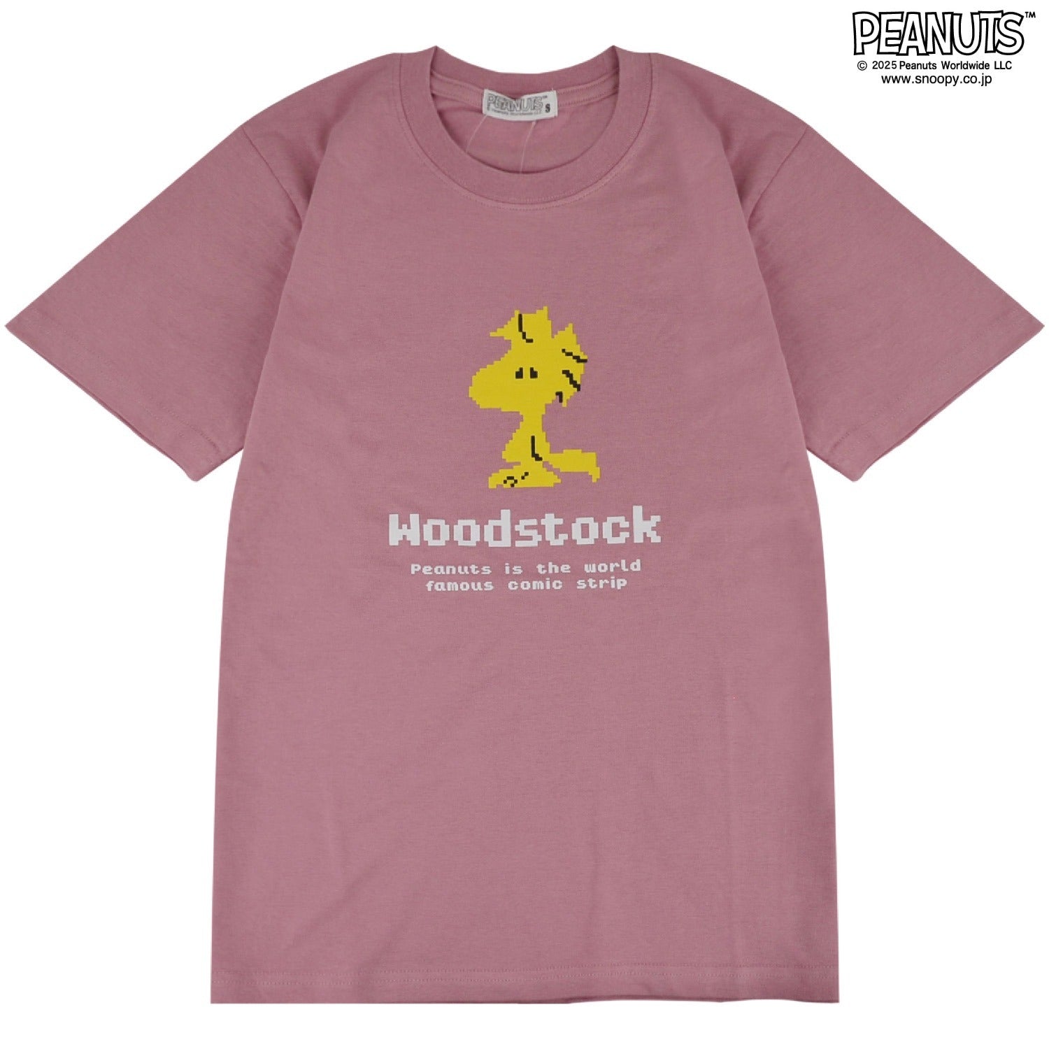 スヌーピー Tシャツ 半袖 トップス プリント ウッドストック SNOOPY PEANUTS s1152-41sp