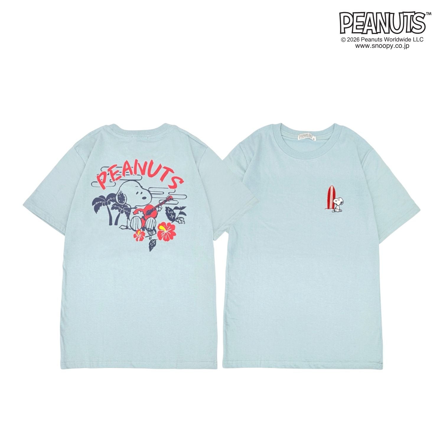 スヌーピー ピーナッツ Sサイズ 天竺 半袖 Tシャツ カットソー 春夏 PEANUTS s1152-425sp