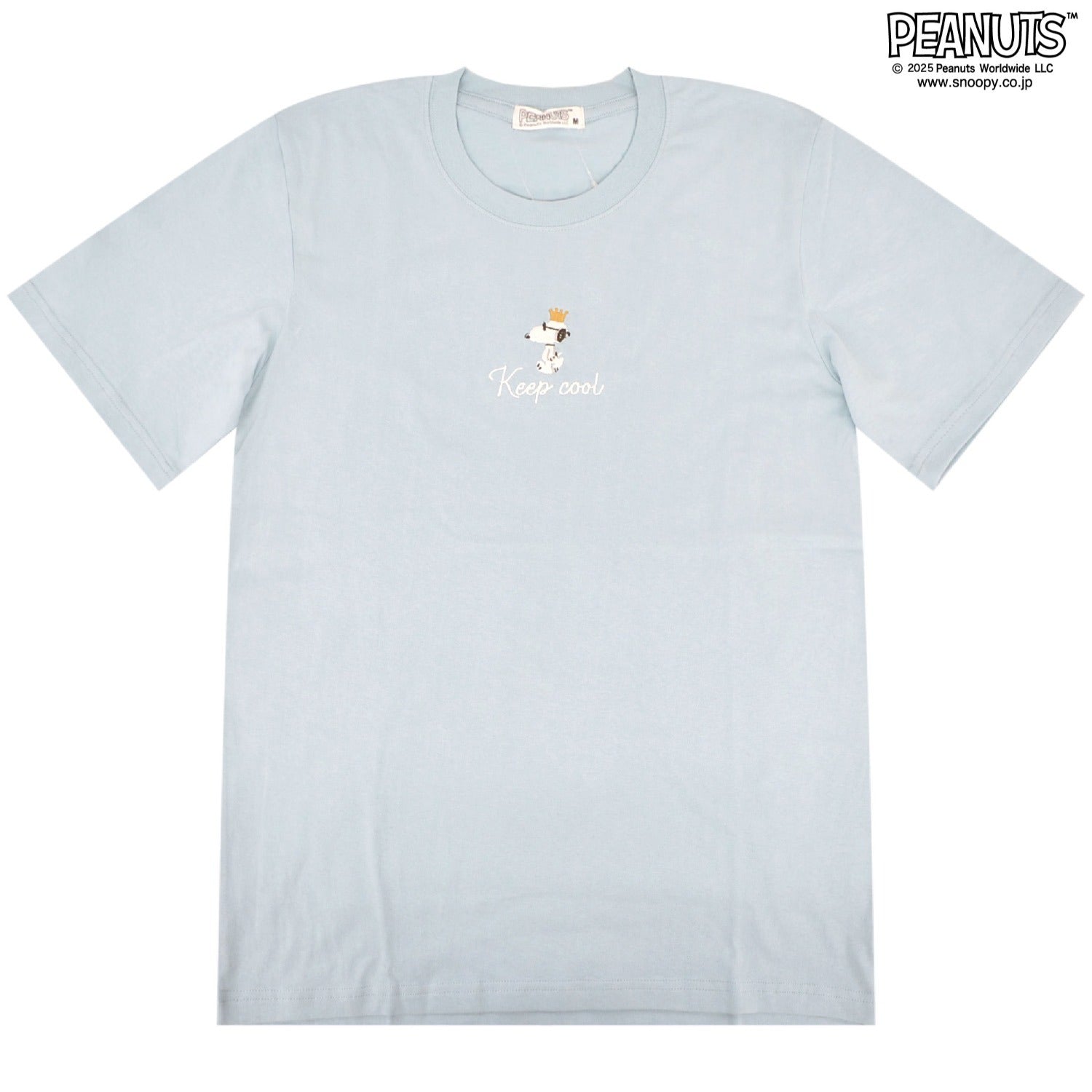 スヌーピー Tシャツ 半袖 トップス 刺繍 ジョークール SNOOPY PEANUTS s1152-44sp