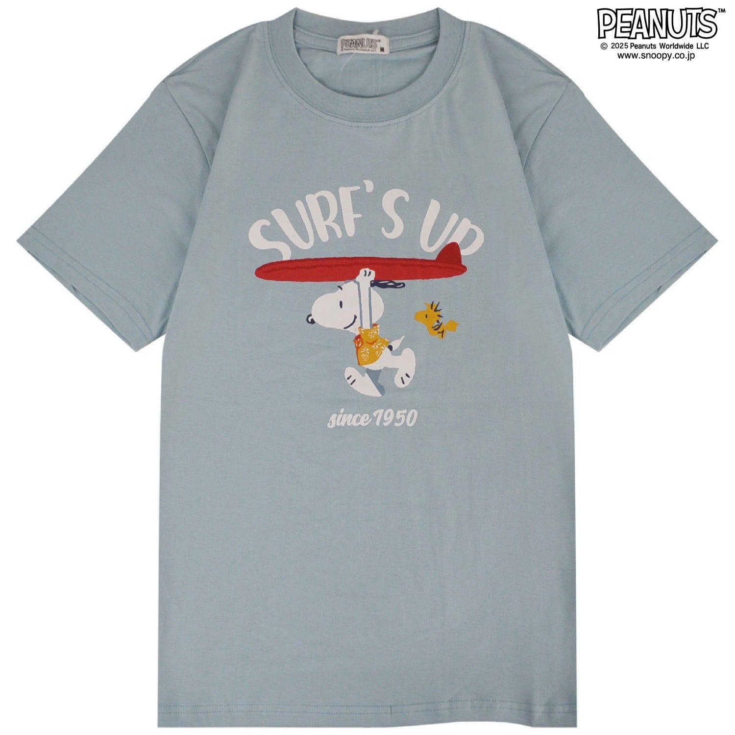 スヌーピー サーフ柄 プリント 半袖 Tシャツ 春夏 SNOOPY PEANUTS s1152-47sp
