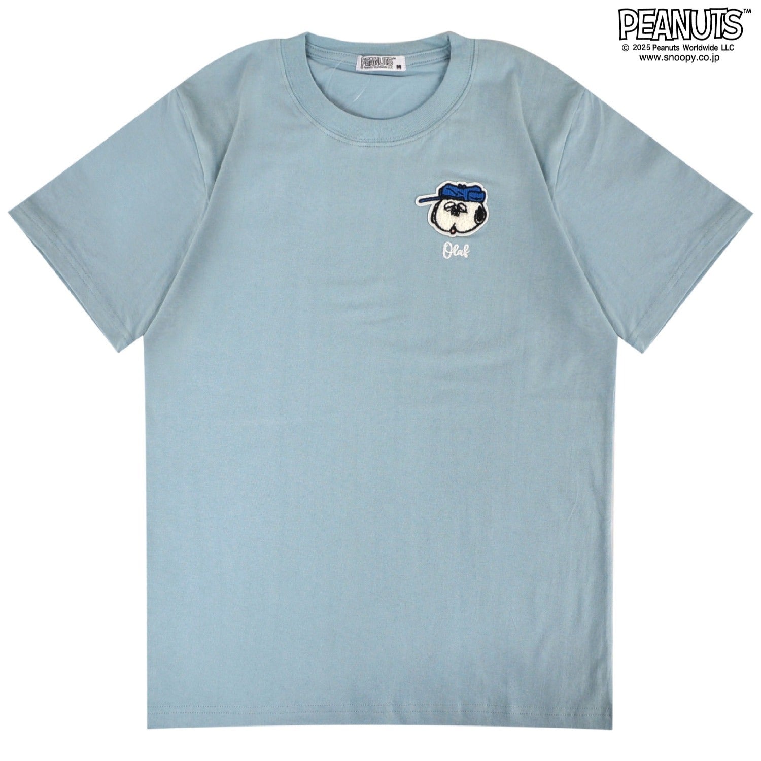 スヌーピー Tシャツ 半袖 トップス 刺繍 オラフ SNOOPY PEANUTS s1152-49sp