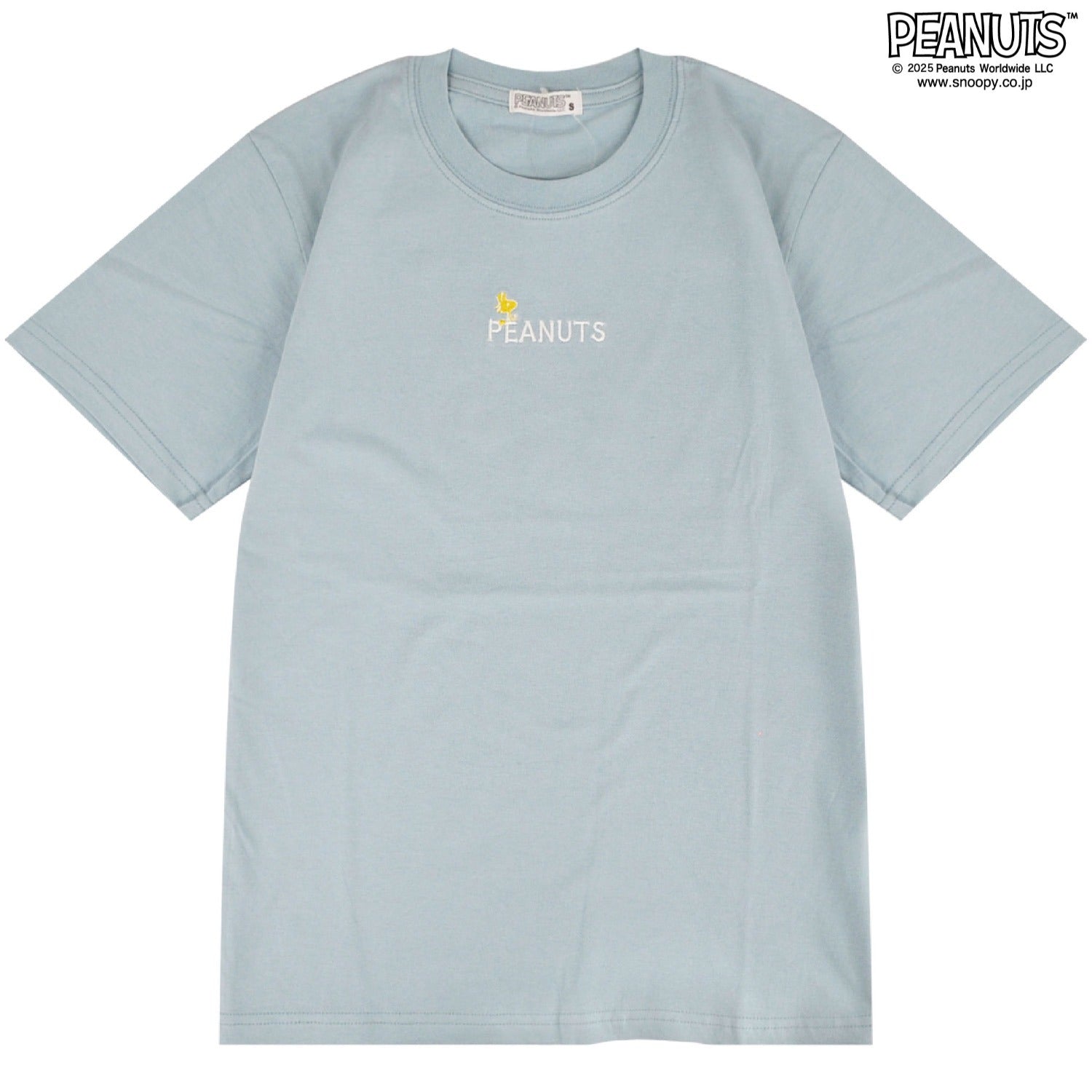 スヌーピー Tシャツ 半袖 トップス バック フォト プリント 刺繍  SNOOPY PEANUTS s1152-65sp