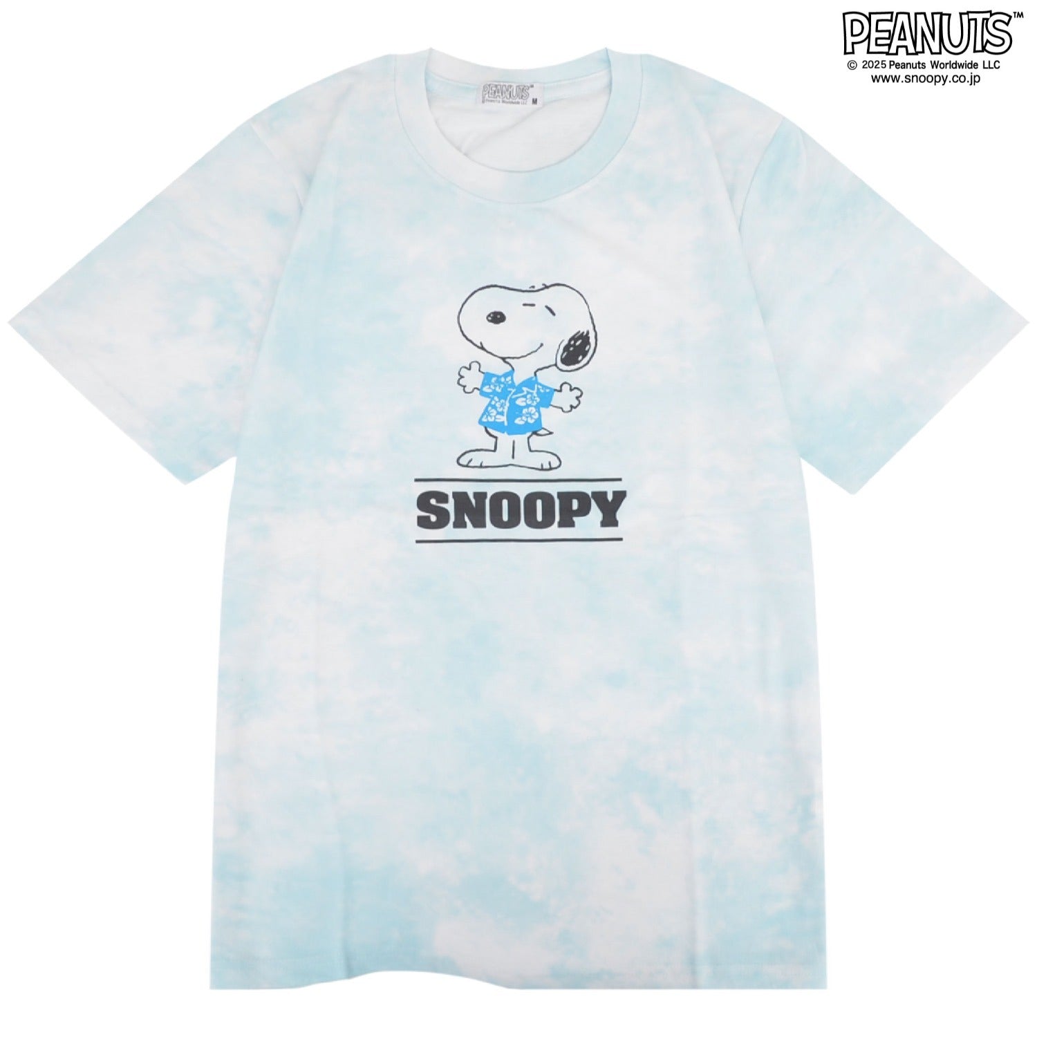 スヌーピー Tシャツ 半袖 トップス プリント タイダイ SNOOPY PEANUTS s1152-73sp