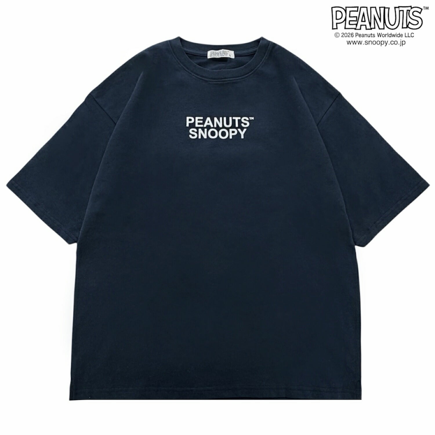 スヌーピー 富士山柄 バックプリント ヘビーウェイト ドロップショルダー 半袖 Tシャツ トップス 天竺 メンズ レディース 春 夏 SNOOPY PEANUTS s1162-173sp